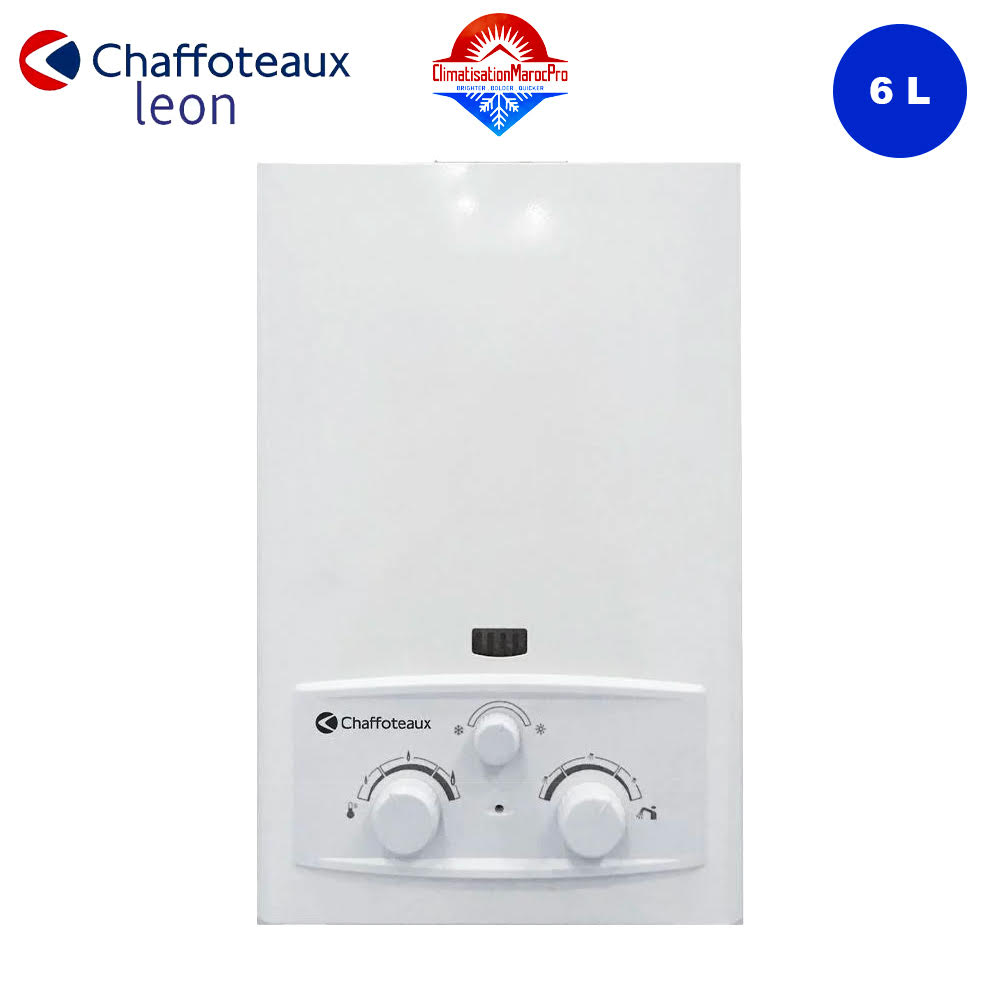 Chauffeeau à Gaz Chaffoteaux Léon 6 L Maroc — free download